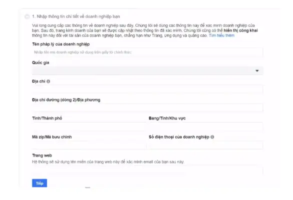 Hướng dẫn cách xác minh trình quản lý doanh nghiệp Facebook Meta 3 Screenshot 2024 08 13 093925