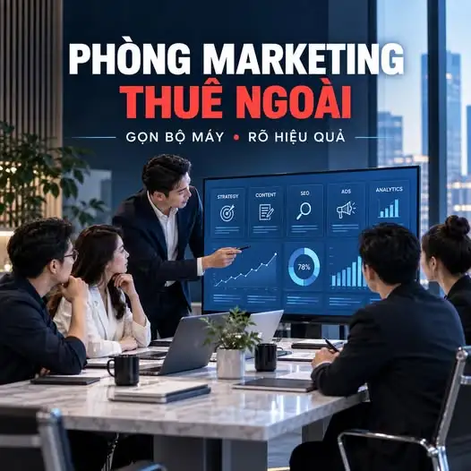 Phòng marketing thuê ngoài cho doanh nghiệp nhỏ: Cách chọn và đo hiệu quả